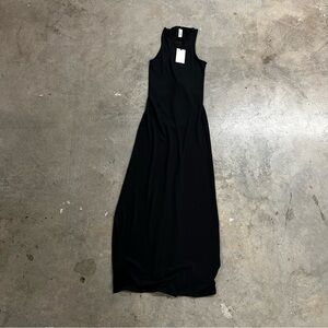 Sleeveless sheer maxi dress (D148)
